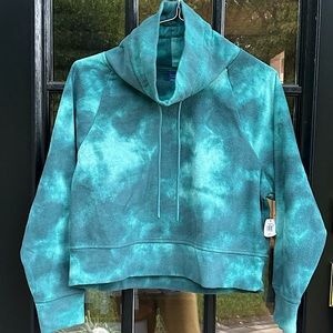 Old Navy Go-Warm Cropped Microfleece Funnel-Neck Sweatshirt